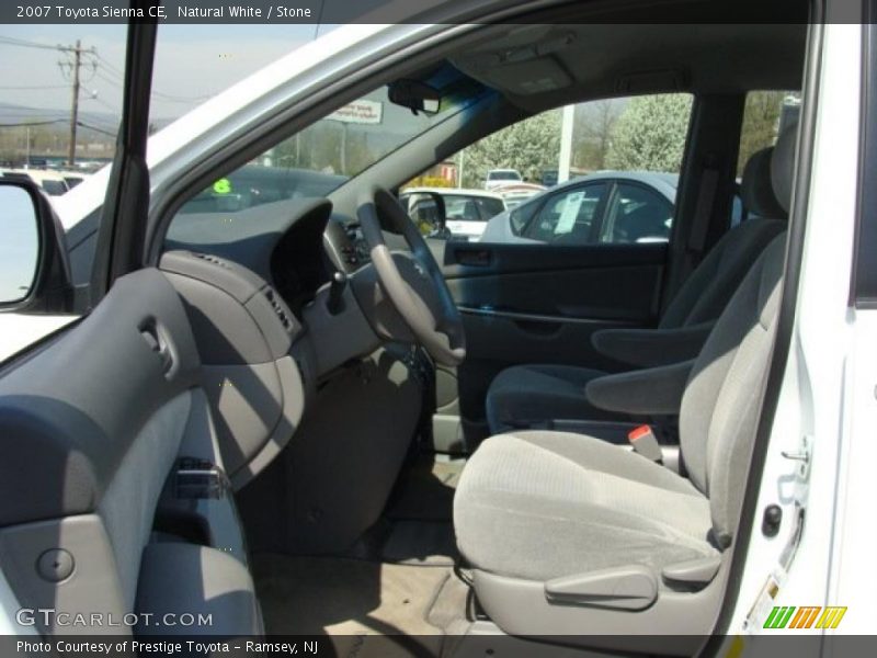 Natural White / Stone 2007 Toyota Sienna CE