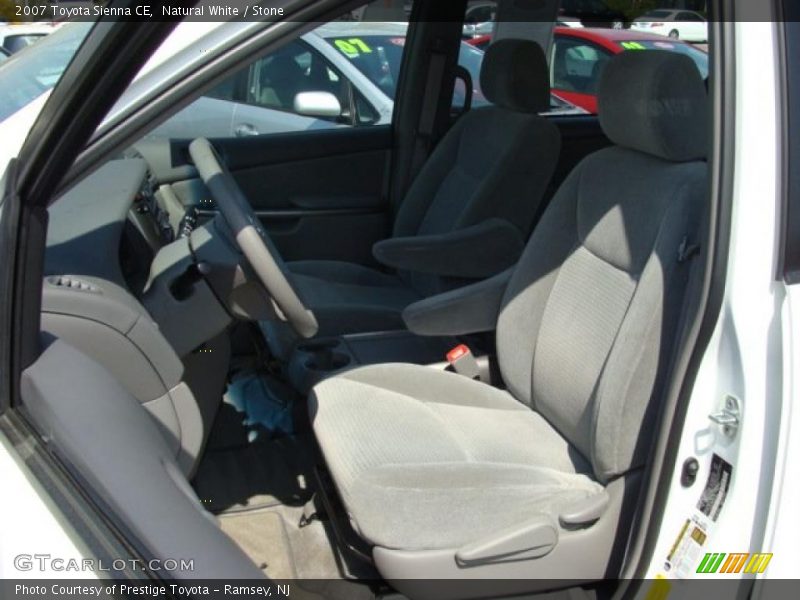 Natural White / Stone 2007 Toyota Sienna CE