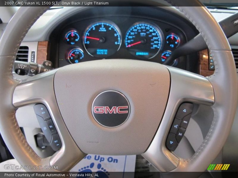 Onyx Black / Light Titanium 2007 GMC Yukon XL 1500 SLT