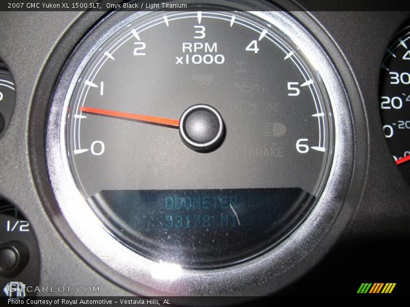 Onyx Black / Light Titanium 2007 GMC Yukon XL 1500 SLT