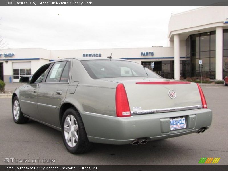 Green Silk Metallic / Ebony Black 2006 Cadillac DTS