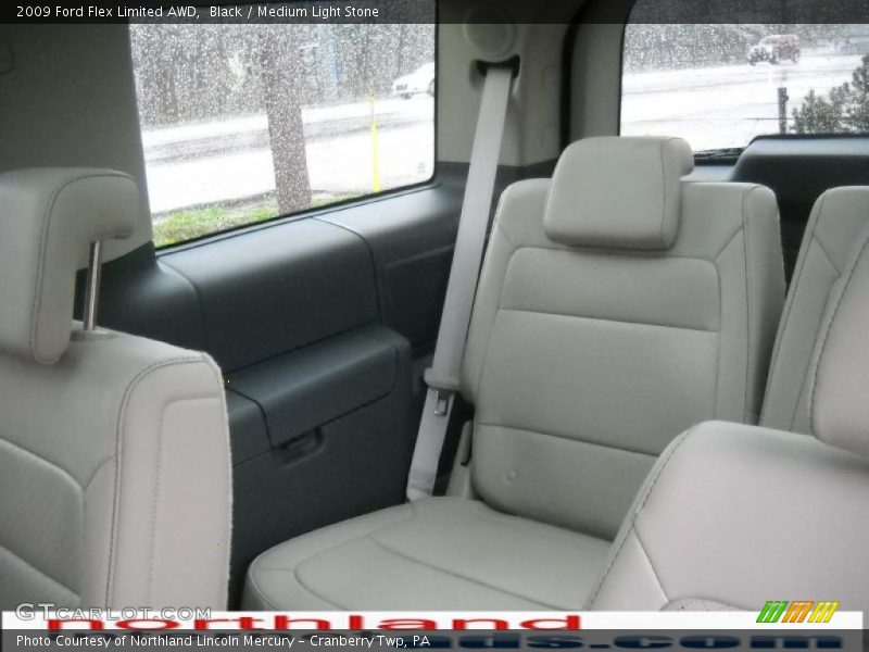 Black / Medium Light Stone 2009 Ford Flex Limited AWD