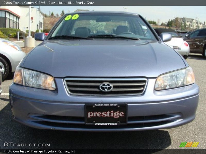 Constellation Blue Pearl / Gray 2000 Toyota Camry XLE V6