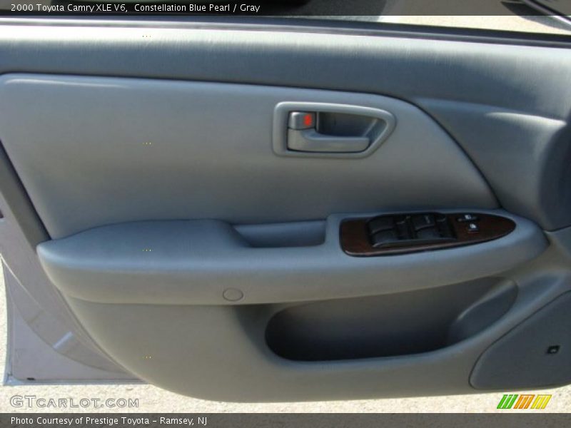 Constellation Blue Pearl / Gray 2000 Toyota Camry XLE V6