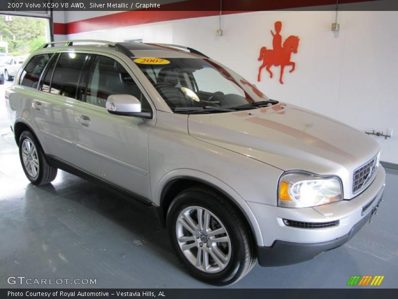 Silver Metallic / Graphite 2007 Volvo XC90 V8 AWD