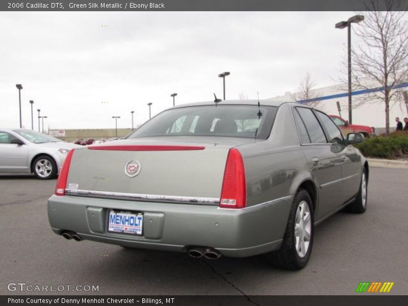 Green Silk Metallic / Ebony Black 2006 Cadillac DTS