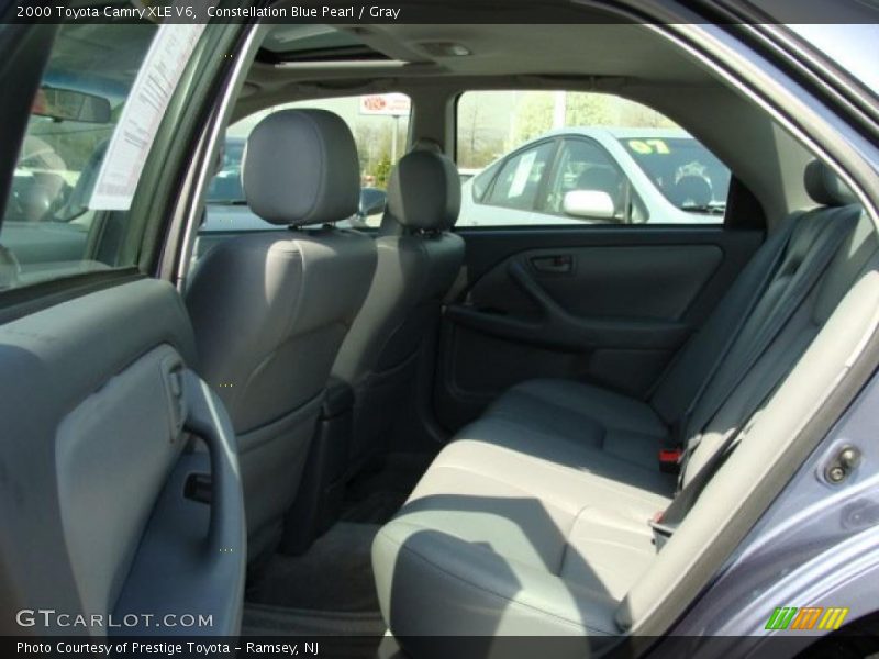 Constellation Blue Pearl / Gray 2000 Toyota Camry XLE V6