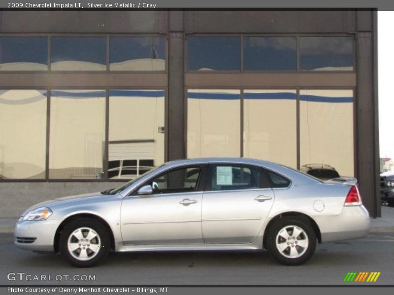 Silver Ice Metallic / Gray 2009 Chevrolet Impala LT