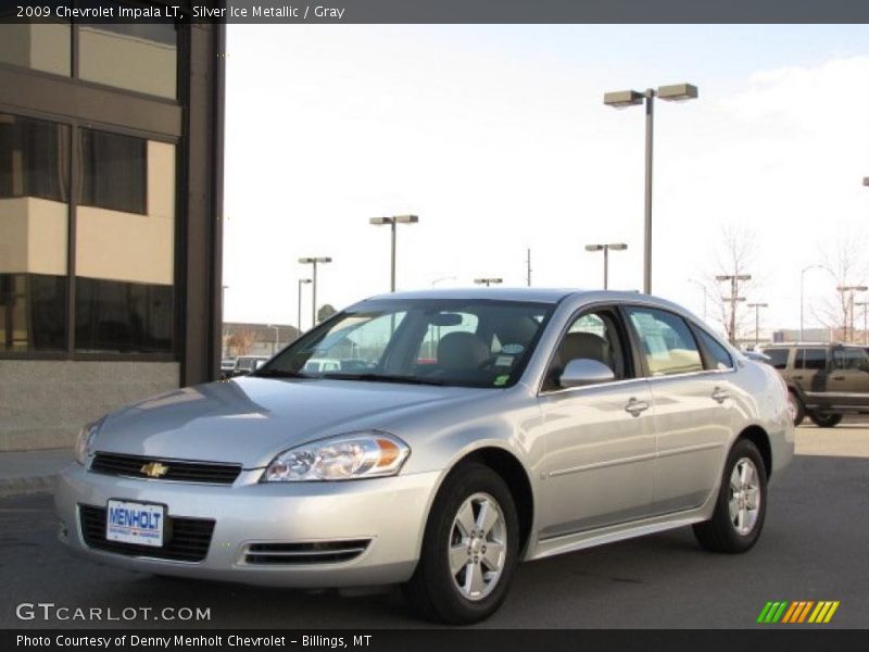 Silver Ice Metallic / Gray 2009 Chevrolet Impala LT