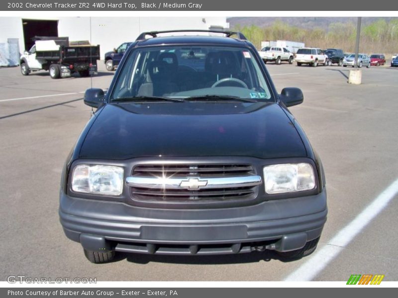 Black / Medium Gray 2002 Chevrolet Tracker ZR2 4WD Hard Top