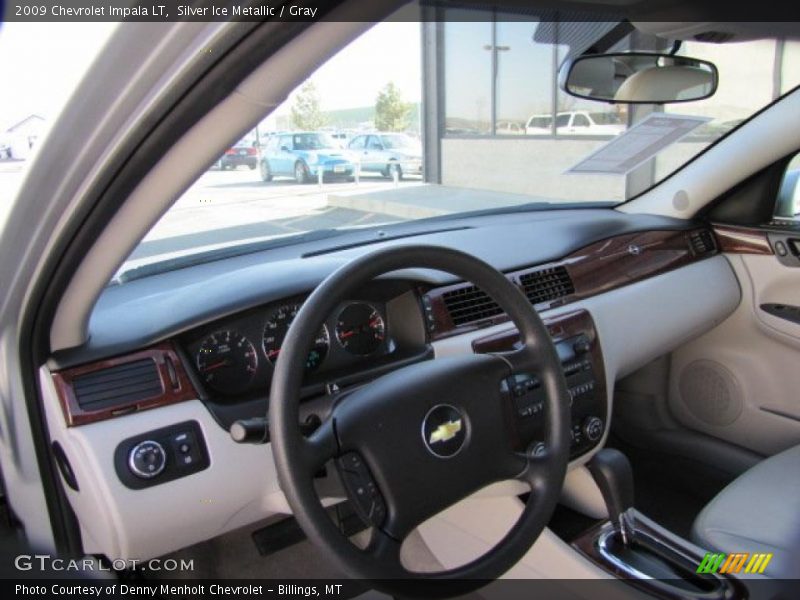 Silver Ice Metallic / Gray 2009 Chevrolet Impala LT