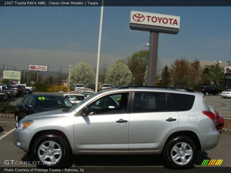Classic Silver Metallic / Taupe 2007 Toyota RAV4 4WD