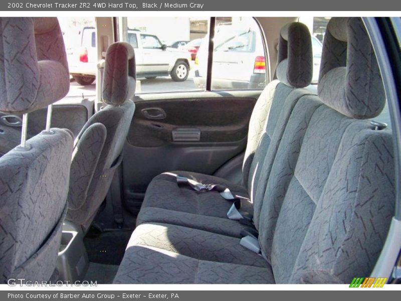 Black / Medium Gray 2002 Chevrolet Tracker ZR2 4WD Hard Top