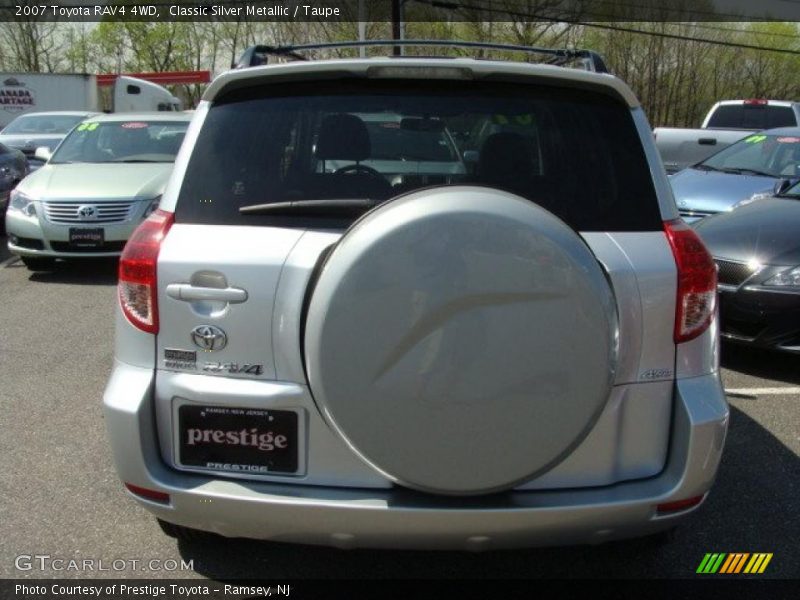 Classic Silver Metallic / Taupe 2007 Toyota RAV4 4WD