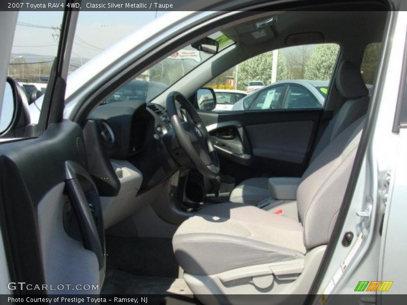 Classic Silver Metallic / Taupe 2007 Toyota RAV4 4WD