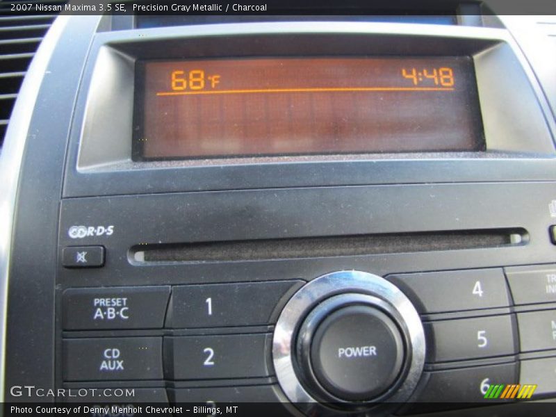 Precision Gray Metallic / Charcoal 2007 Nissan Maxima 3.5 SE