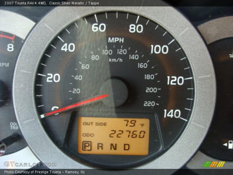 Classic Silver Metallic / Taupe 2007 Toyota RAV4 4WD