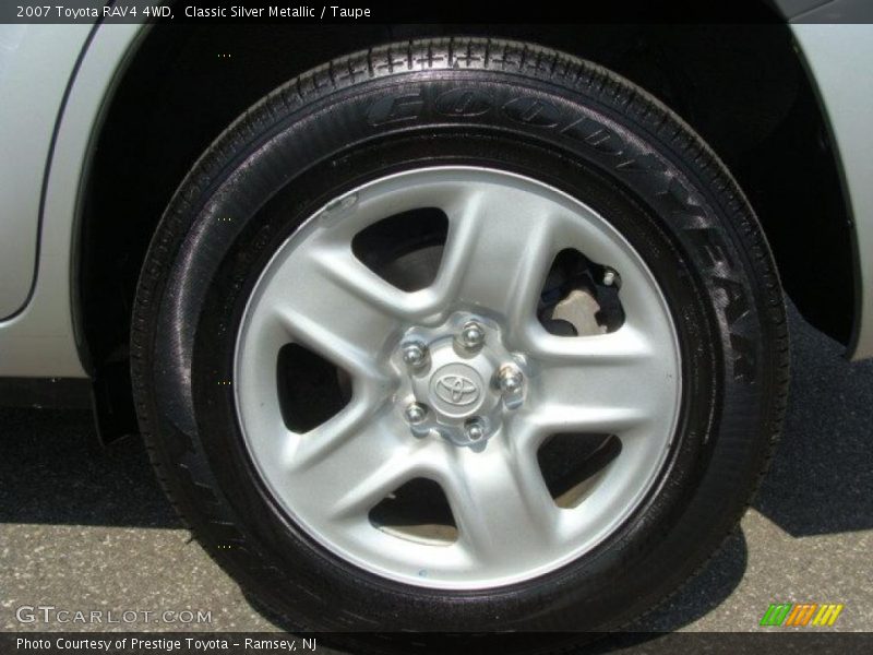 Classic Silver Metallic / Taupe 2007 Toyota RAV4 4WD