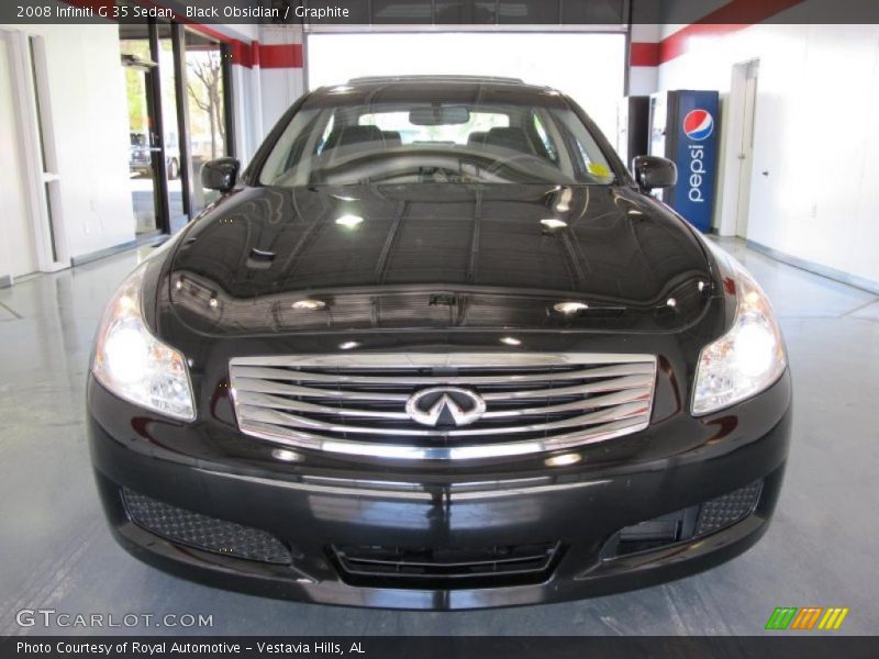Black Obsidian / Graphite 2008 Infiniti G 35 Sedan