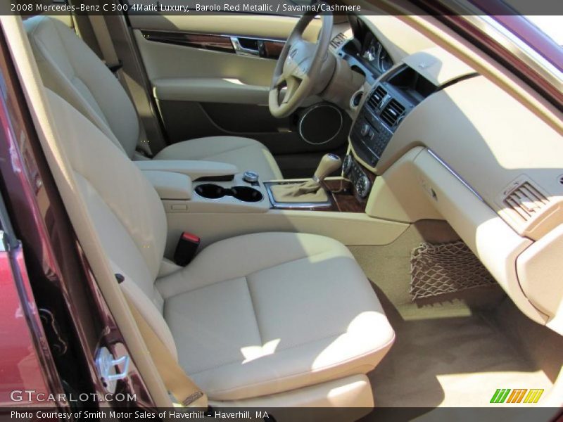 Barolo Red Metallic / Savanna/Cashmere 2008 Mercedes-Benz C 300 4Matic Luxury