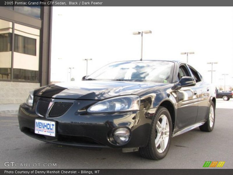 Black / Dark Pewter 2005 Pontiac Grand Prix GTP Sedan
