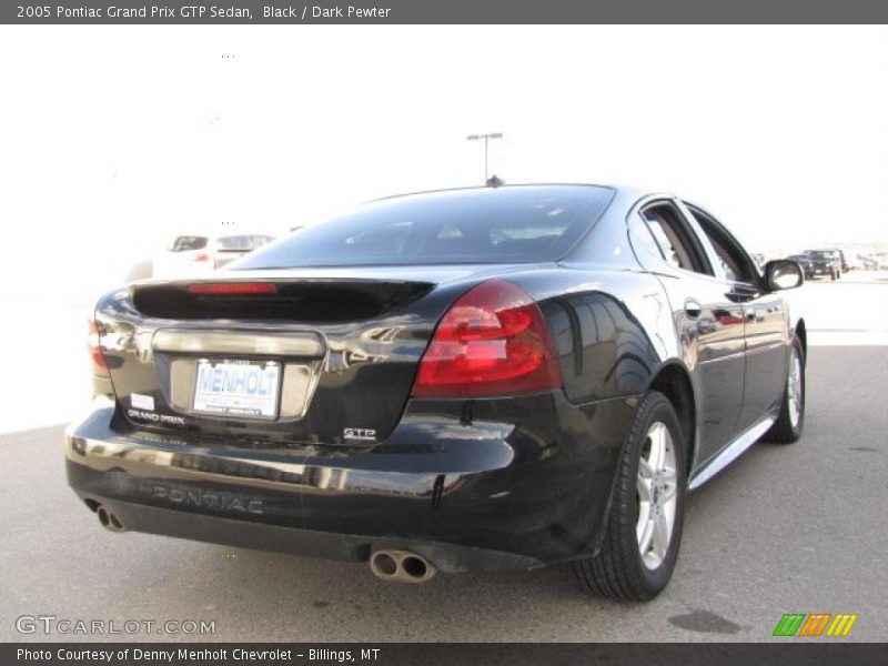 Black / Dark Pewter 2005 Pontiac Grand Prix GTP Sedan