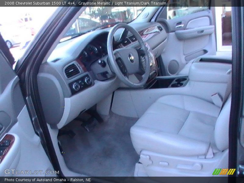 Graystone Metallic / Light Titanium/Dark Titanium 2008 Chevrolet Suburban 1500 LT 4x4