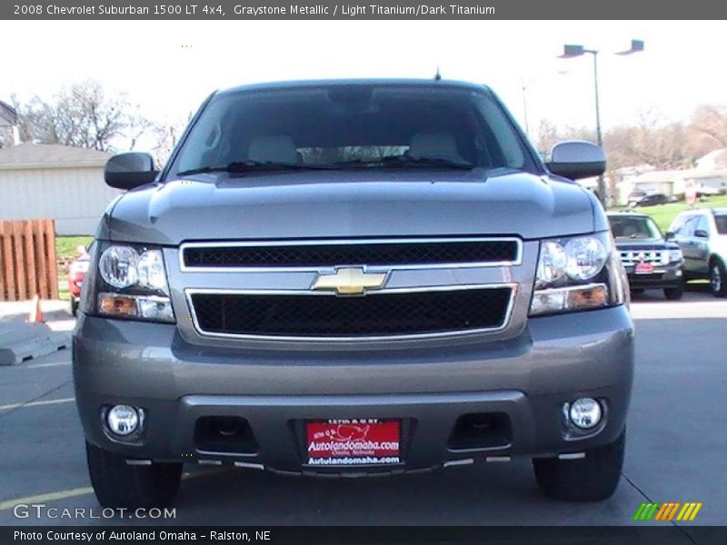 Graystone Metallic / Light Titanium/Dark Titanium 2008 Chevrolet Suburban 1500 LT 4x4