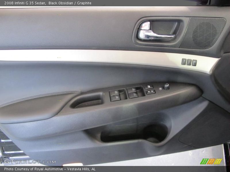 Black Obsidian / Graphite 2008 Infiniti G 35 Sedan