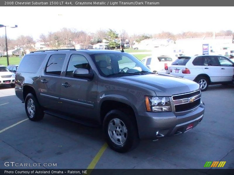 Graystone Metallic / Light Titanium/Dark Titanium 2008 Chevrolet Suburban 1500 LT 4x4
