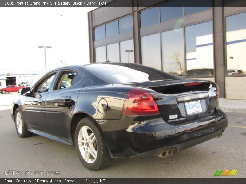 Black / Dark Pewter 2005 Pontiac Grand Prix GTP Sedan