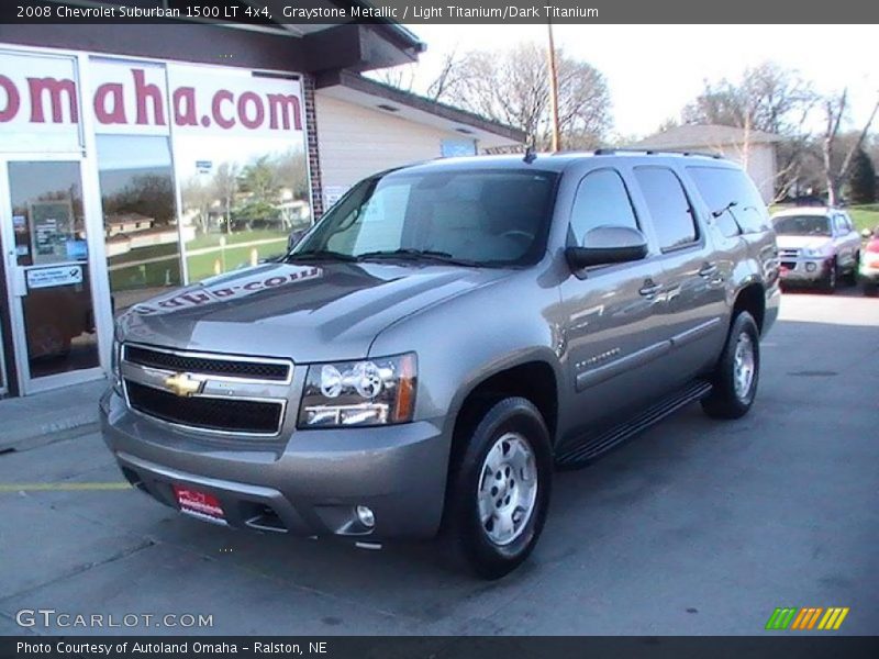 Graystone Metallic / Light Titanium/Dark Titanium 2008 Chevrolet Suburban 1500 LT 4x4