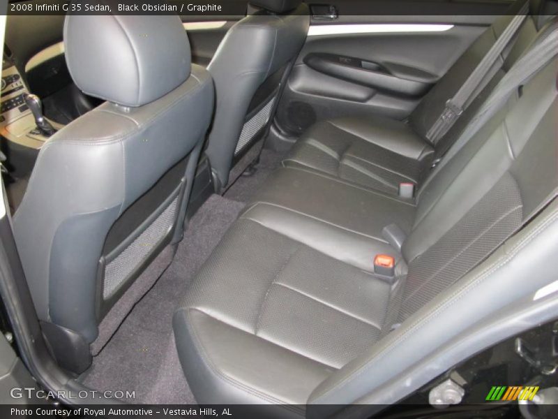 Black Obsidian / Graphite 2008 Infiniti G 35 Sedan