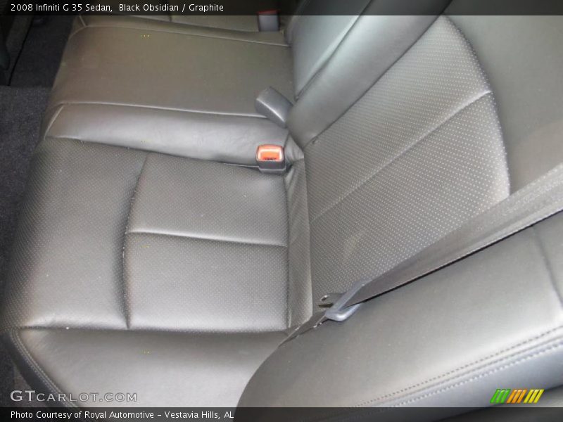 Black Obsidian / Graphite 2008 Infiniti G 35 Sedan
