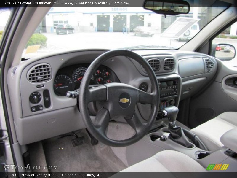 Silverstone Metallic / Light Gray 2006 Chevrolet TrailBlazer EXT LT 4x4