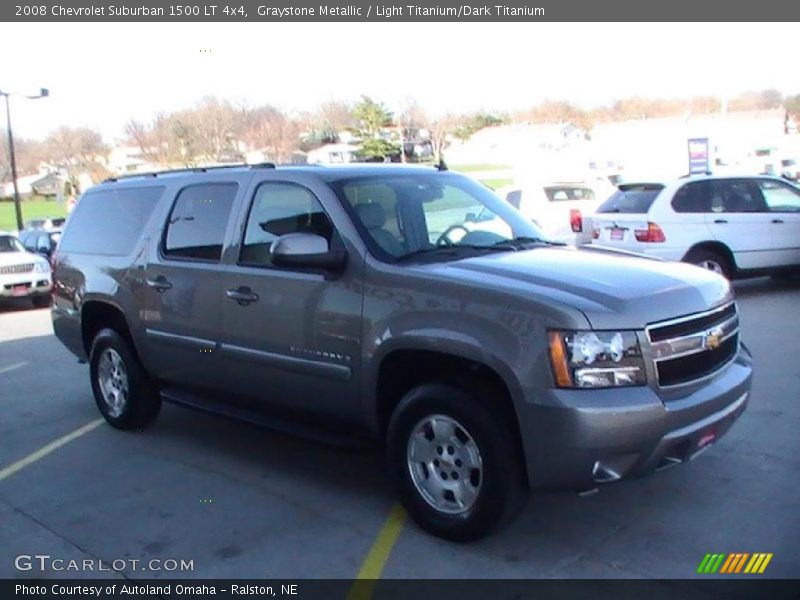 Graystone Metallic / Light Titanium/Dark Titanium 2008 Chevrolet Suburban 1500 LT 4x4
