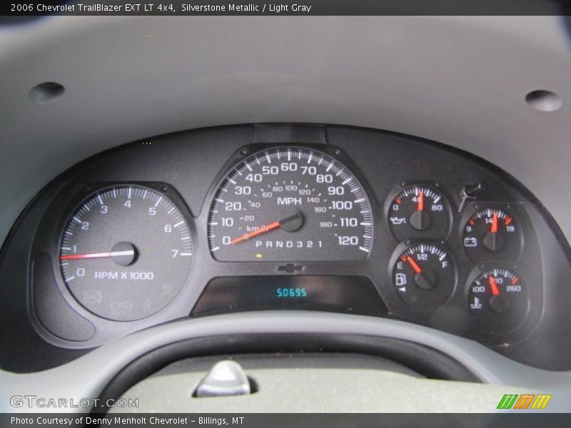 Silverstone Metallic / Light Gray 2006 Chevrolet TrailBlazer EXT LT 4x4