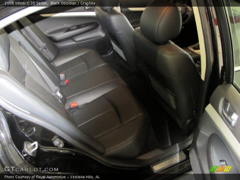 Black Obsidian / Graphite 2008 Infiniti G 35 Sedan