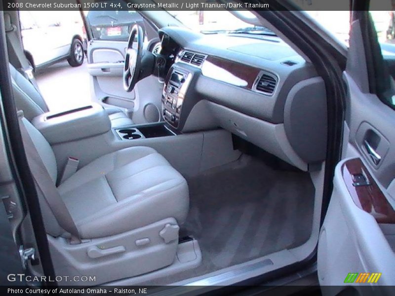 Graystone Metallic / Light Titanium/Dark Titanium 2008 Chevrolet Suburban 1500 LT 4x4