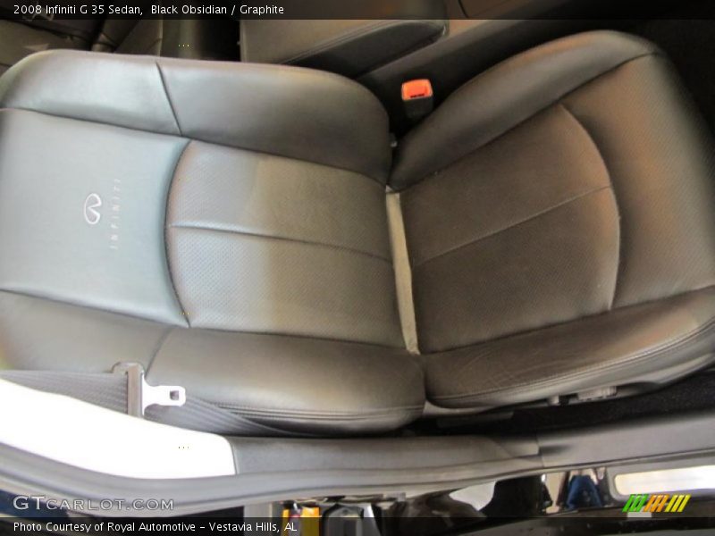 Black Obsidian / Graphite 2008 Infiniti G 35 Sedan