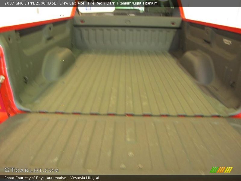 Fire Red / Dark Titanium/Light Titanium 2007 GMC Sierra 2500HD SLT Crew Cab 4x4