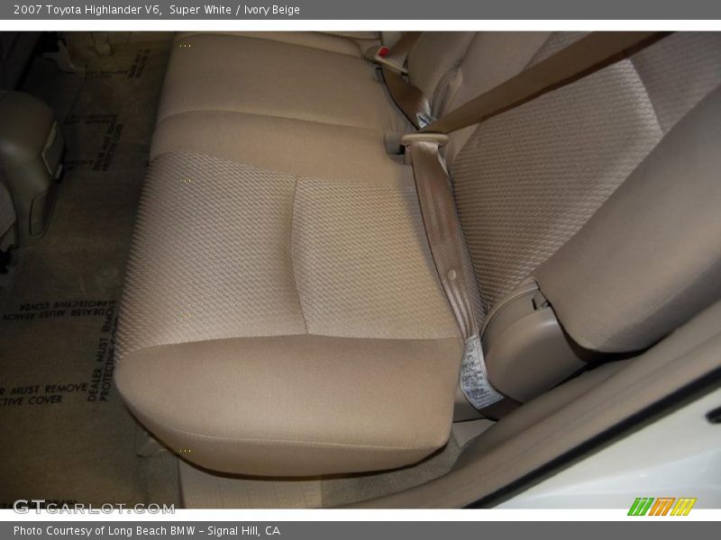 Super White / Ivory Beige 2007 Toyota Highlander V6