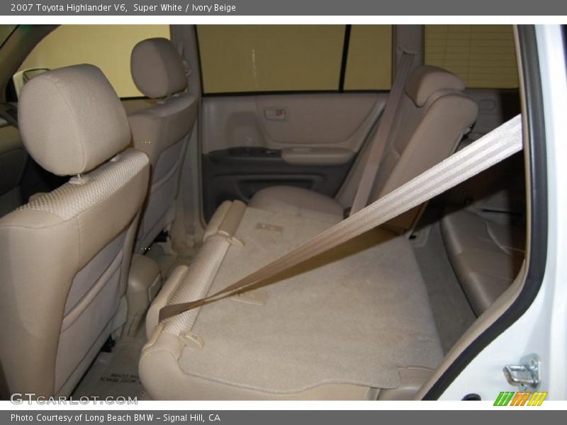 Super White / Ivory Beige 2007 Toyota Highlander V6
