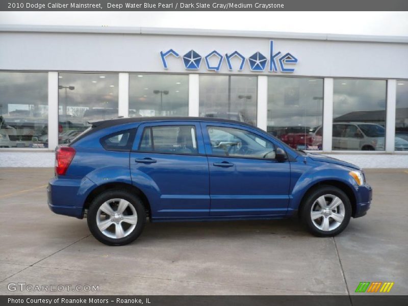 Deep Water Blue Pearl / Dark Slate Gray/Medium Graystone 2010 Dodge Caliber Mainstreet