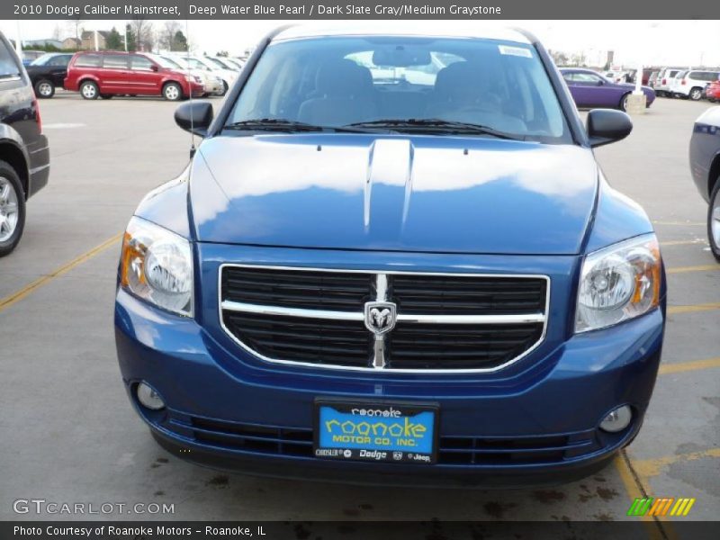 Deep Water Blue Pearl / Dark Slate Gray/Medium Graystone 2010 Dodge Caliber Mainstreet