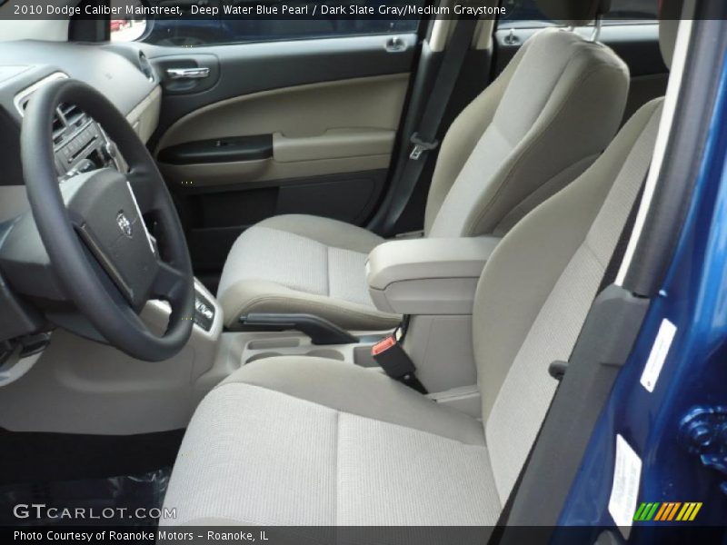 Deep Water Blue Pearl / Dark Slate Gray/Medium Graystone 2010 Dodge Caliber Mainstreet