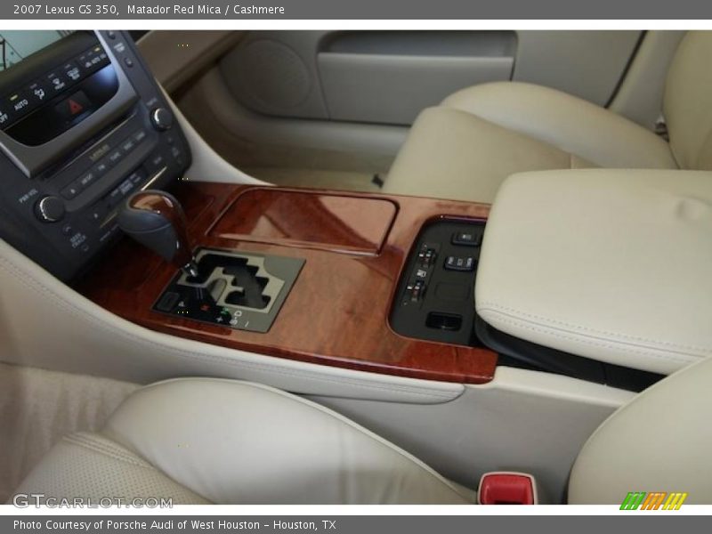 Matador Red Mica / Cashmere 2007 Lexus GS 350