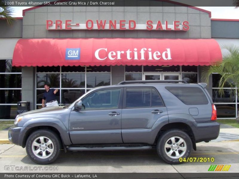 Galactic Gray Mica / Dark Charcoal 2008 Toyota 4Runner SR5