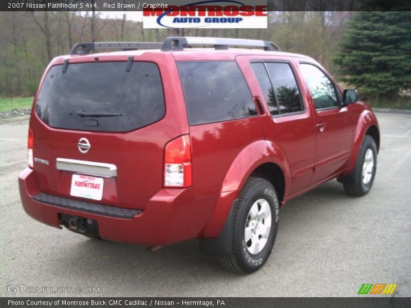 Red Brawn / Graphite 2007 Nissan Pathfinder S 4x4