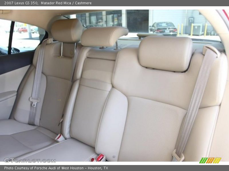 Matador Red Mica / Cashmere 2007 Lexus GS 350